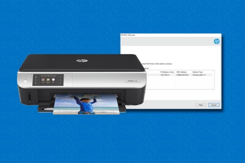hp envy 5530 wireless printer scan from computer software windows 10
